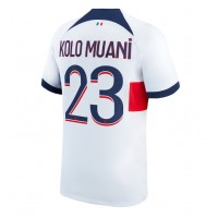 Camisa de Futebol Paris Saint-Germain Randal Kolo Muani #23 Equipamento Secundário 2023-24 Manga Curta